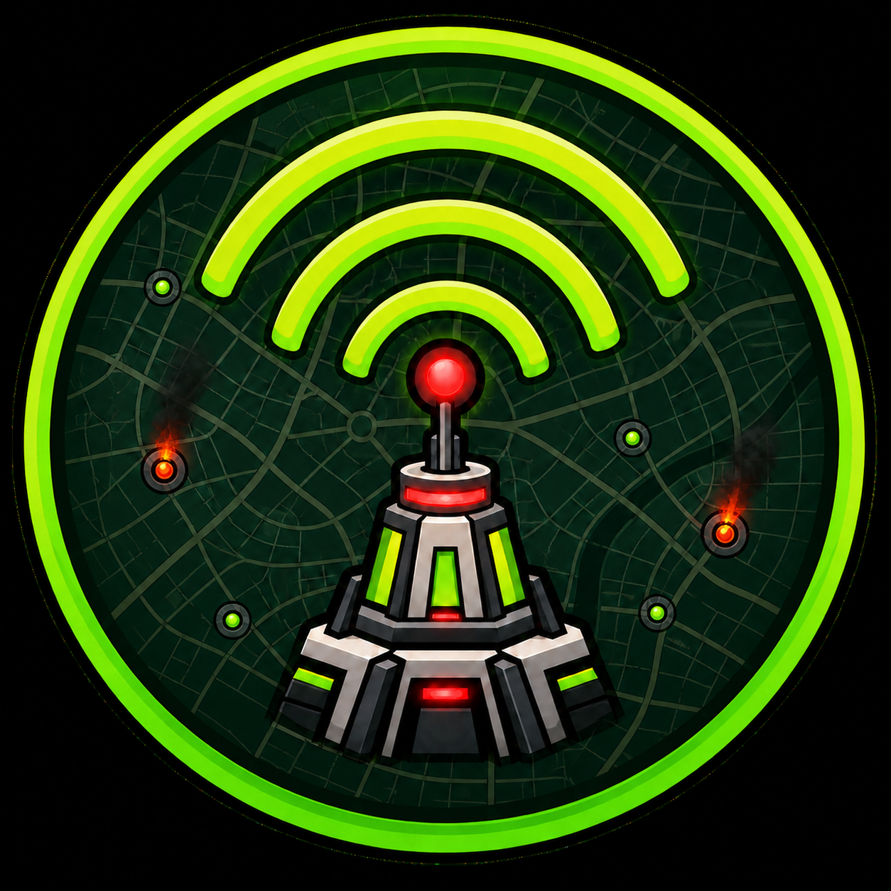 Map Wars Relay connected relay emblem